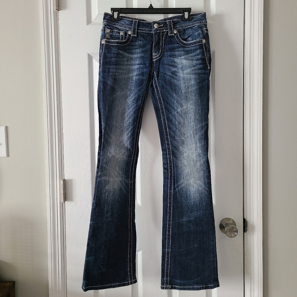 Miss Me Signature Rise Bootcut Jeans